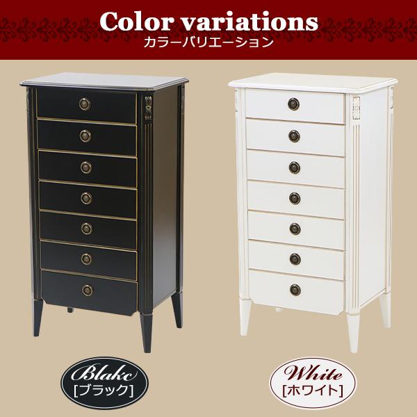 フレンチスタイル 木製 チェスト 5 引き出し ロココ調 バロック