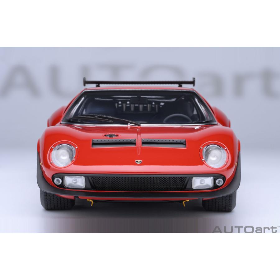 オートアート 1/18 ランボルギーニ ミウラ SVR “イオタ” (レッド