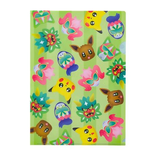 新品未開封 絶版 クリアファイル ピカチュウ コイキング 色違い 新品未