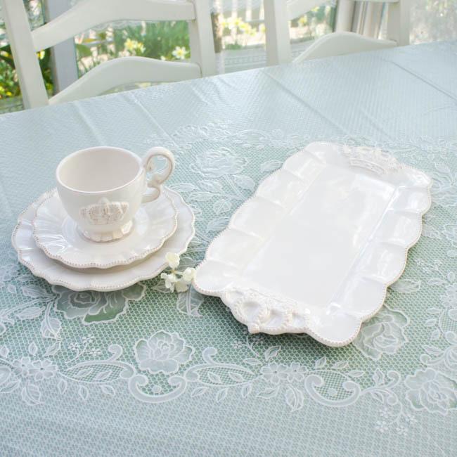 ハンドメイドミニコーヒーボード ロングサイズ（シャビーホワイト）