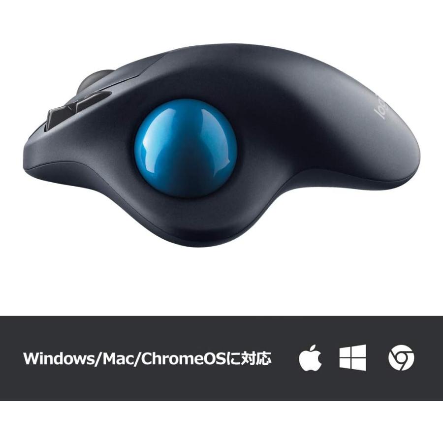 logicool（ロジクール） ワイヤレスマウス トラックボール 無線 SW