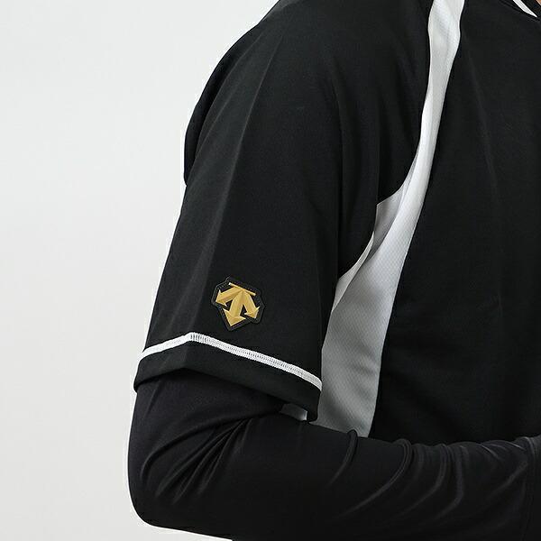 DESCENTE（デサント） 野球 ベースボールシャツ メンズ 半袖 ハーフ