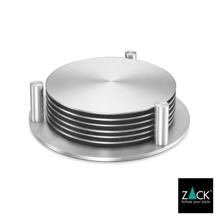 ZACK コースターとスタンド 6枚セット コースター ホルダー付き バー