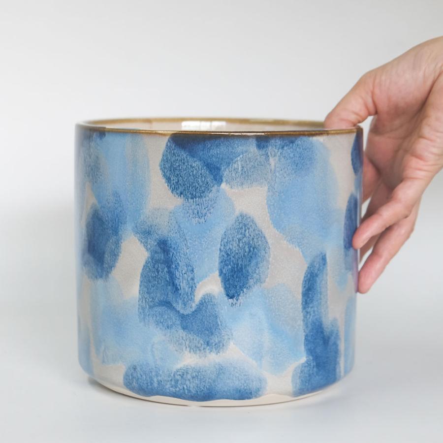 植木鉢 おしゃれ ダシャ16 鉢カバー セラミックポット 陶器 底穴なし