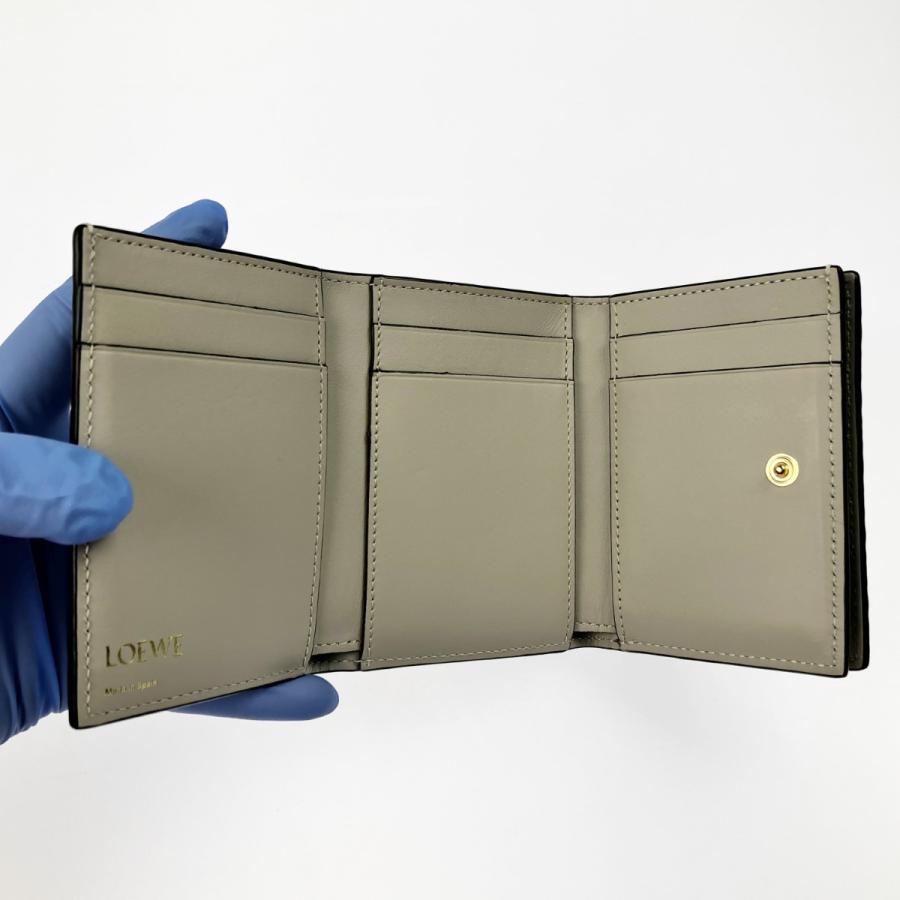 ちょこ様用】ロエベ Wホック 三つ折り財布（箱・内袋付き） 1202 楽天