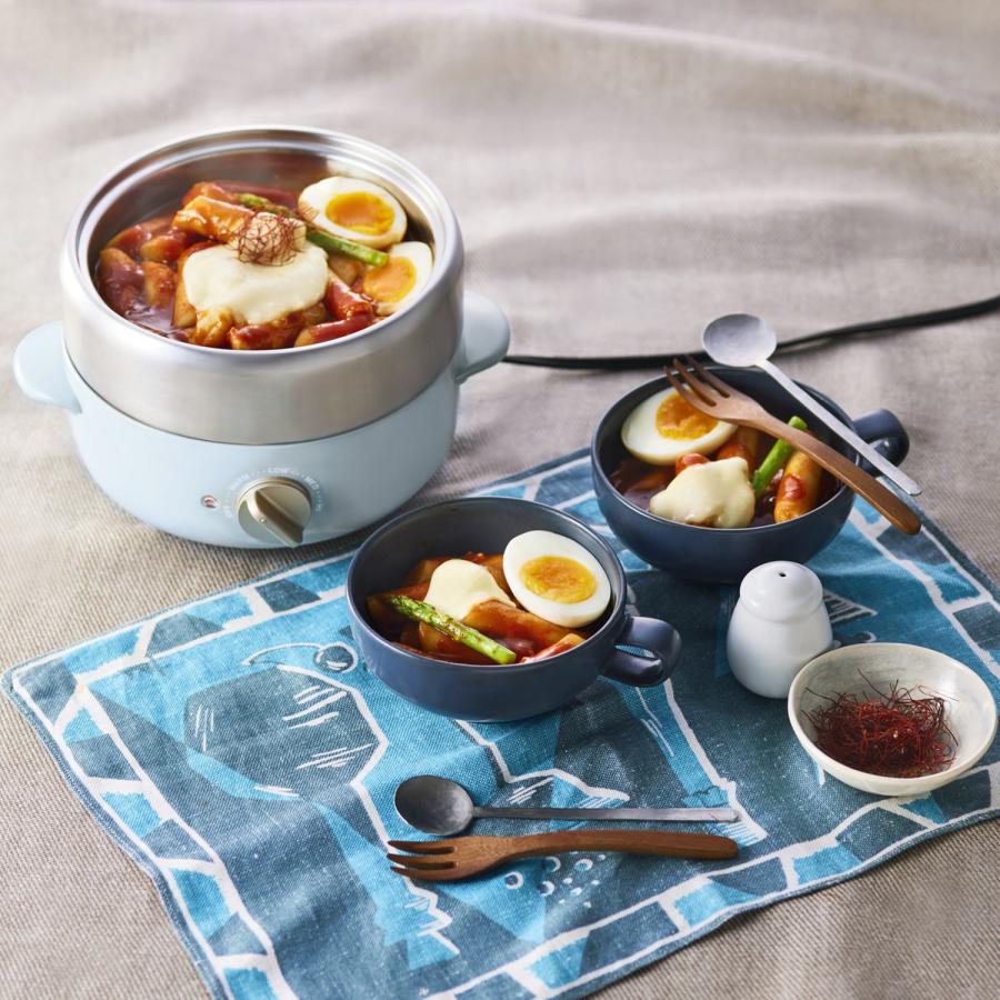 BRUNO（ブルーノ） 電気鍋 グリル鍋 一人用 二人用 温度調整 小型 1台4