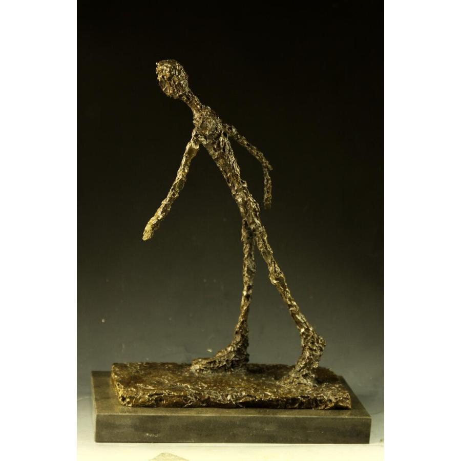 超人気ブロンズ像 歩く男 ジャコメッティ希少39cmインテリア 彫刻