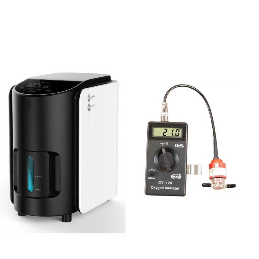 IKOU 家庭用酸素発生器＆酸素濃度計 2点セット : 永楽美術 - 通販