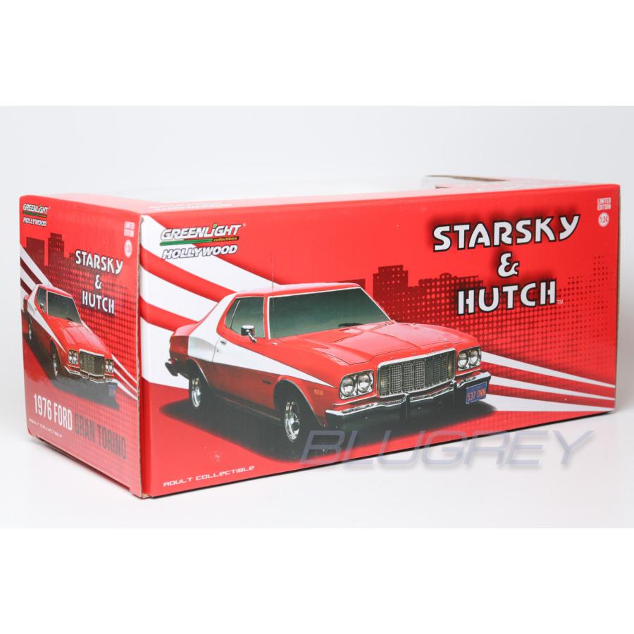 グリーンライト 1/24 フォード グラントリノ 1976 「スタスキー&ハッチ