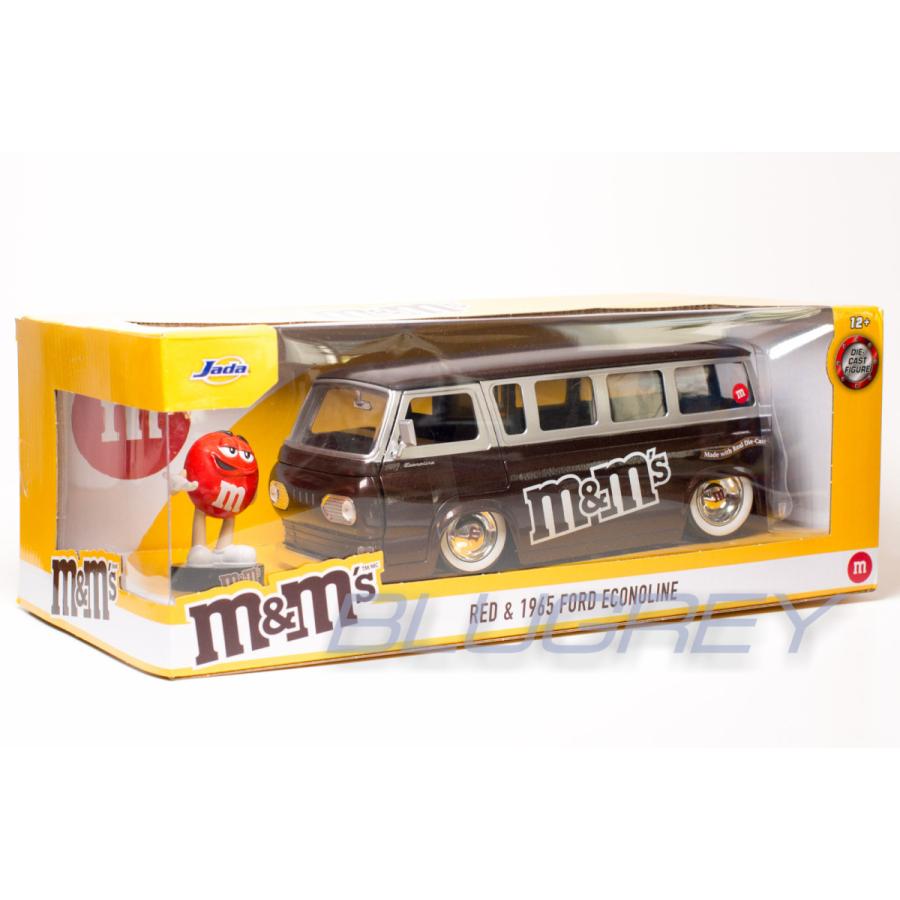 Jada JADA TOYS 1/24 エムアンドエムズ レッド フィギア ＆フォード