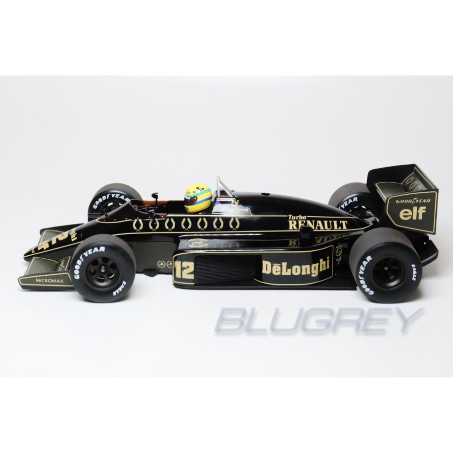 ミニチャンプス 1/18 ロータス F1 98T ルノー 1986 #12 アイルトン