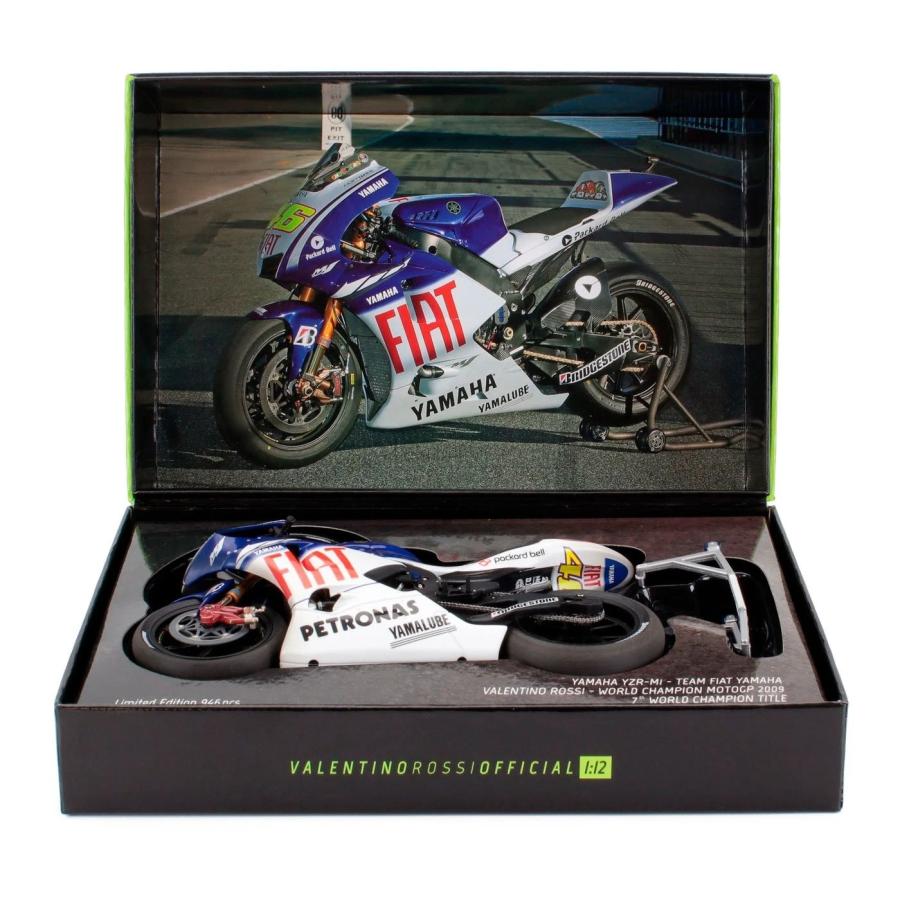 ミニチャンプス 1/12 ヤマハ YZR-M1 #46 ヴァレンティーノ ロッシ 2009