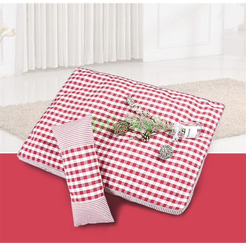 犬ベッド 犬のベッド 枕つき チェック柄 あごのせ トイプードル 小型犬