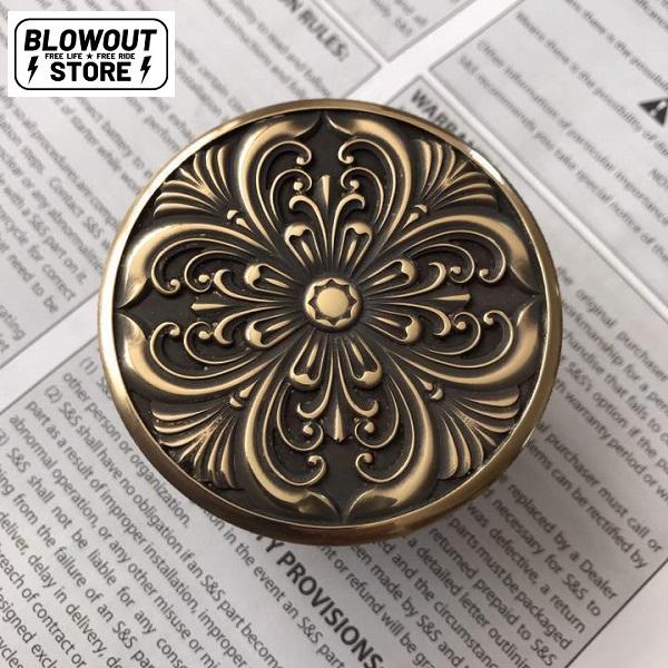 ハーレー タンクキャップ ビンテージ 分割タンク ナックル パン サイド