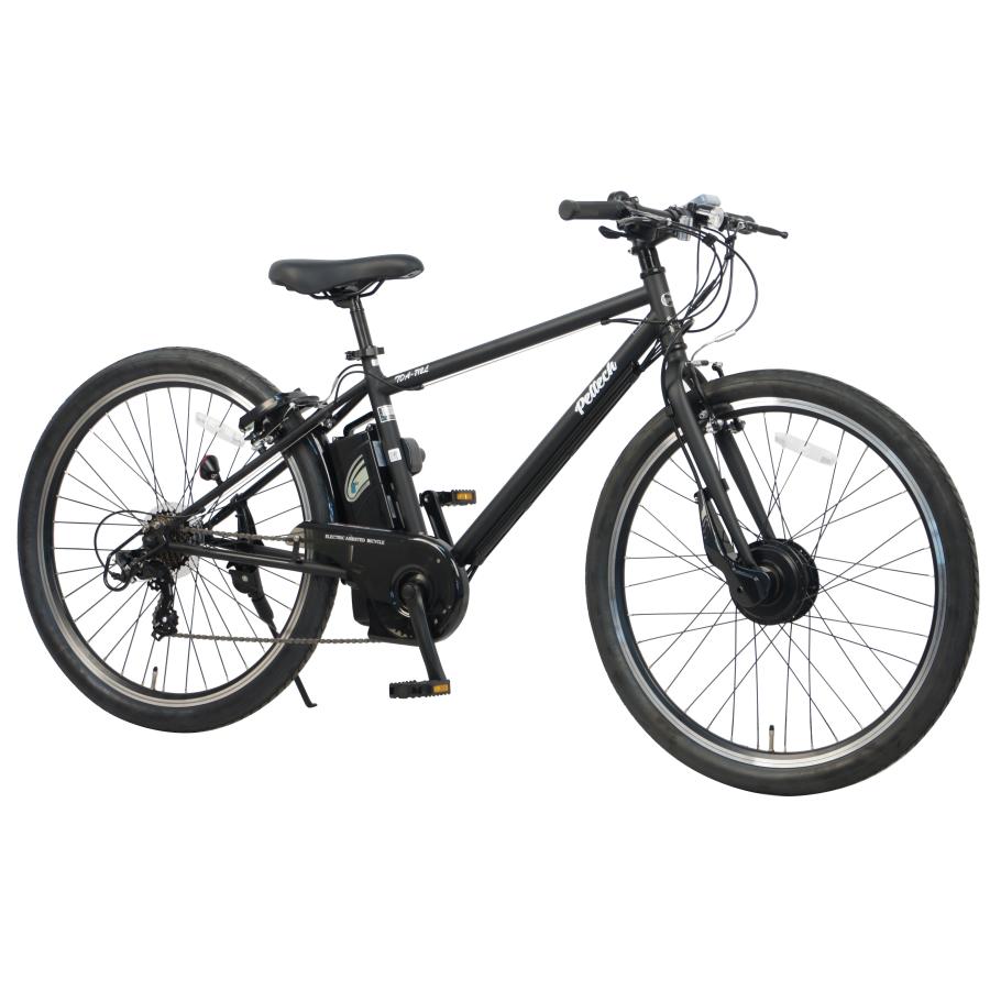 PELTECH（ペルテック） 電動アシスト自転車 クロスバイク 完全組立済み