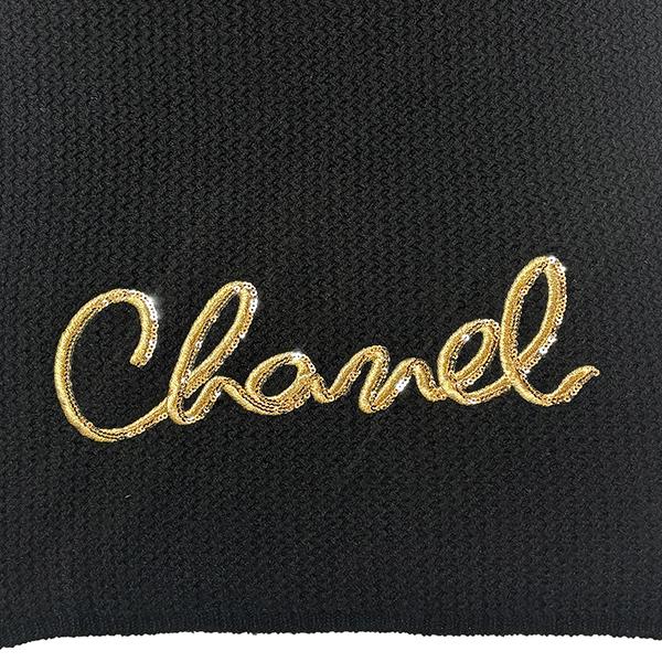 CHANEL（シャネル） マフラー ストール ショール カシミヤ ブラック