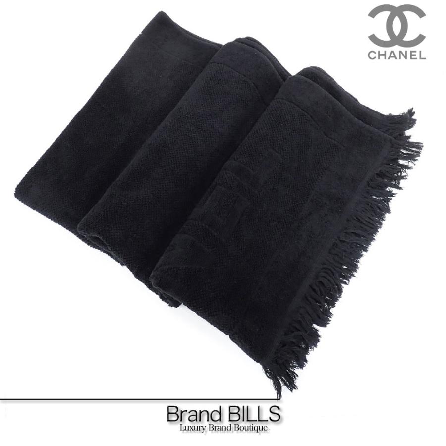 CHANEL バスタオル ビーチタオル ブランケットシャネル タグ付 190cm