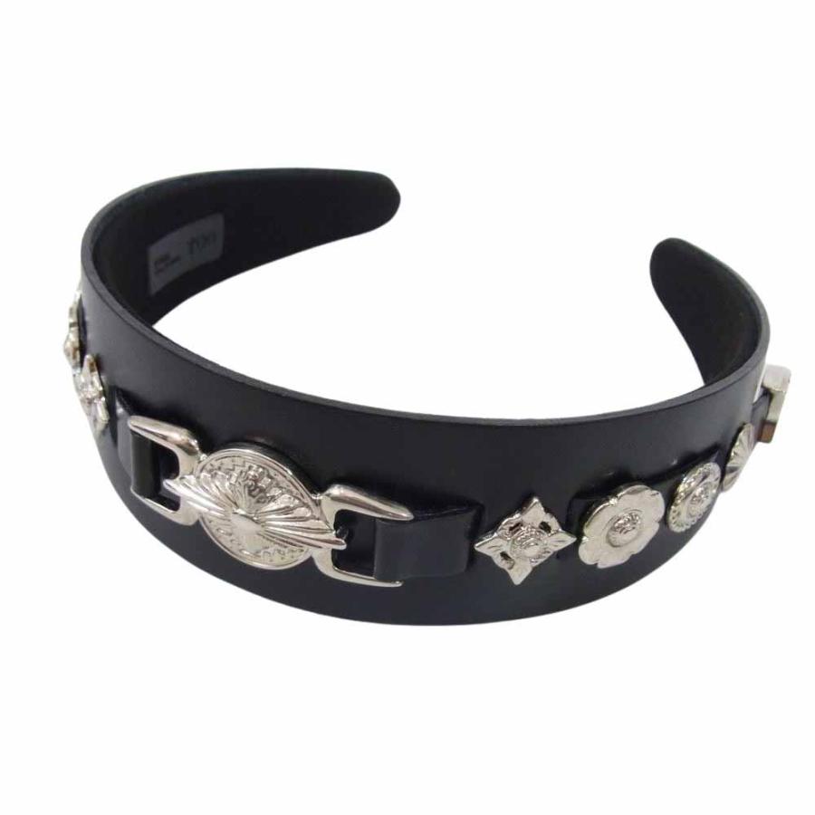 TOGA TOO】Leather headband 2 TOGA Leather headband 2 /レザーヘッド