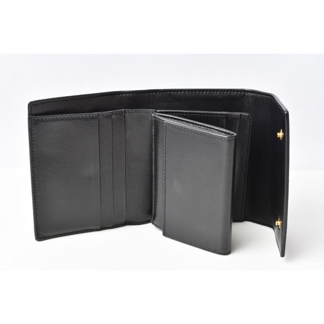 CELINE（セリーヌ） 財布/ミニ財布 レディース 三つ折り財布 ブラック