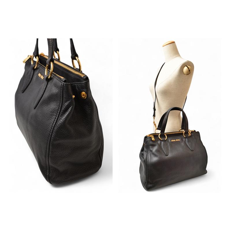 miu miu（ミュウミュウ） ショルダーバッグ/ハンドバッグ A4対応