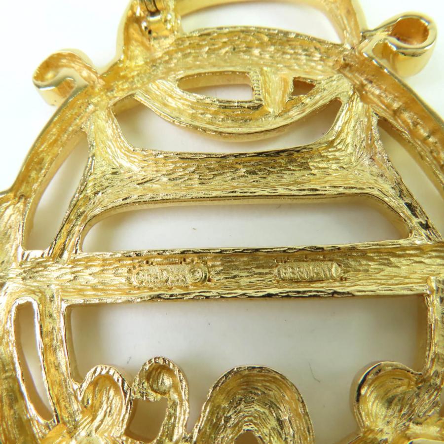 極美品☆Christian Dior クリスチャンディオール エンブレム ロゴ