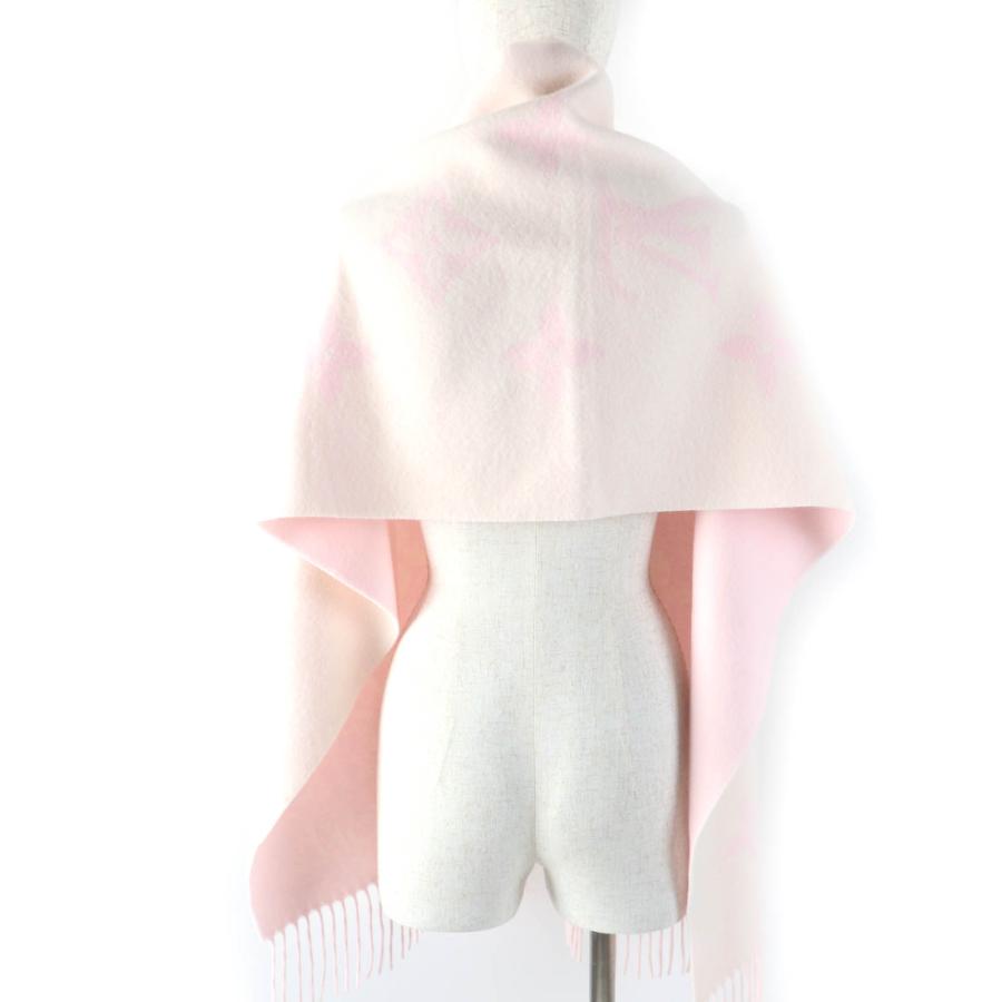 ルイヴィトン レイキャビック ピンク モノグラム M90894 d42 マフラー