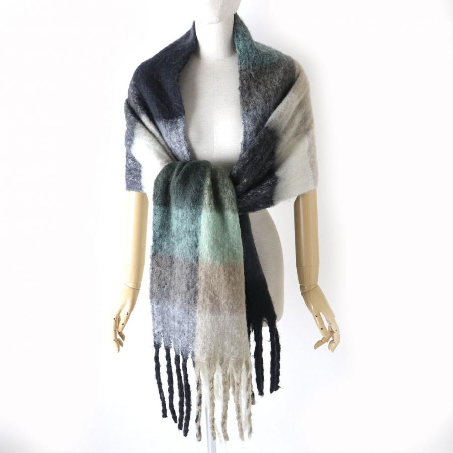 極美品△Acne Studios アクネストゥディオズ CA0084 モヘアチェック