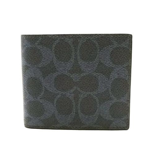 COACH（コーチ） 財布 メンズ 二つ折り財布 コインケース付き 新作
