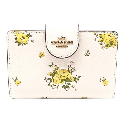 COACH（コーチ） COACHコーチ財布 新作 新品 二つ折り財布 フローラル