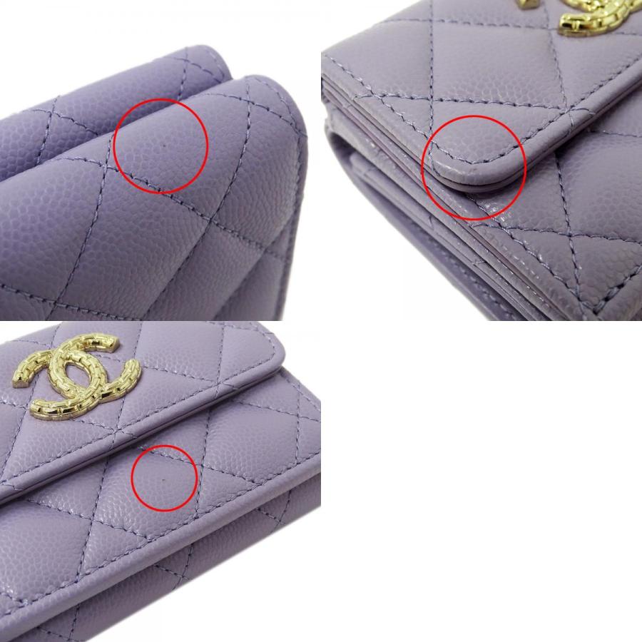 CHANEL（シャネル） 財布 マトラッセ レディース ブランド 三つ折り