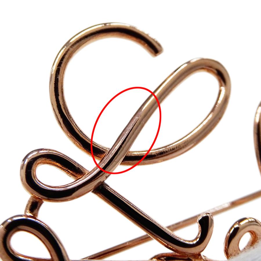 ヴィンテージ LOEWE ロエベ ピンブローチ 木の実 GOLD ヴィンテージ