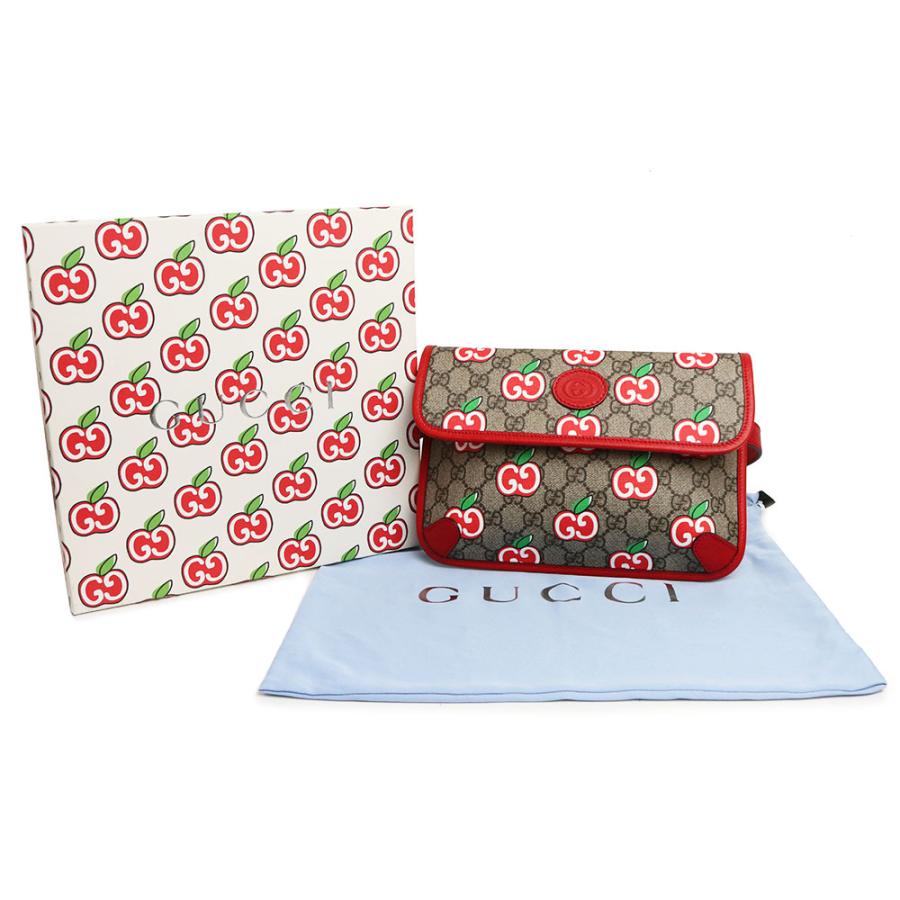 GUCCI GGリンゴパターン 二つ折り財布 【公式通販】