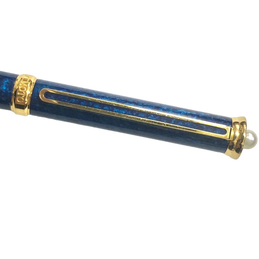 MIKIMOTO（ミキモト） 新品同様 ボールペン ブルー 金属製 レディース