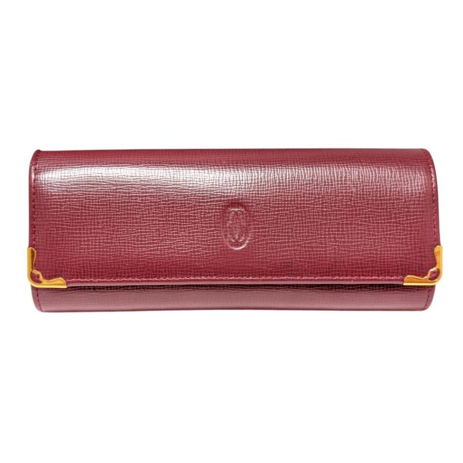 Cartier（カルティエ） メガネケース 眼鏡ケース マスト ボルドー