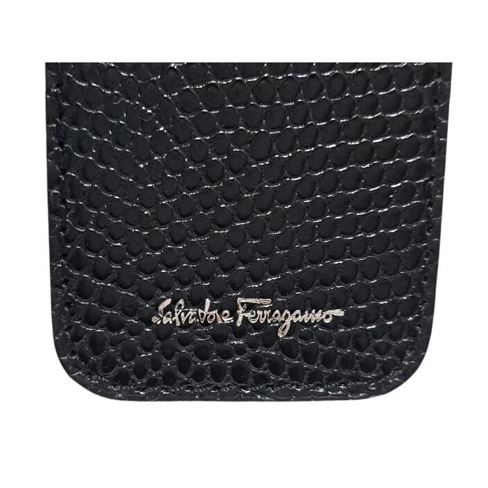 FERRAGAMO（フェラガモ） 新品同様 ペンケース リザード 型押し レザー