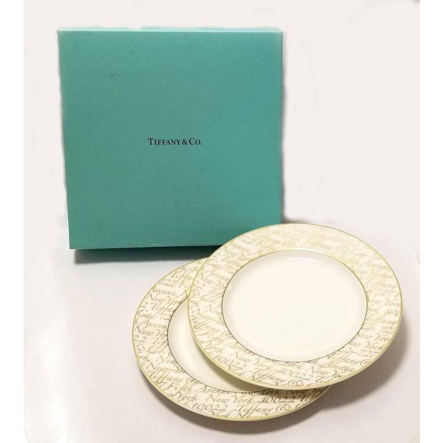 TIFFANY&Co.（ティファニー） 未使用 ノーツ NOTES ペアプレート 絶版