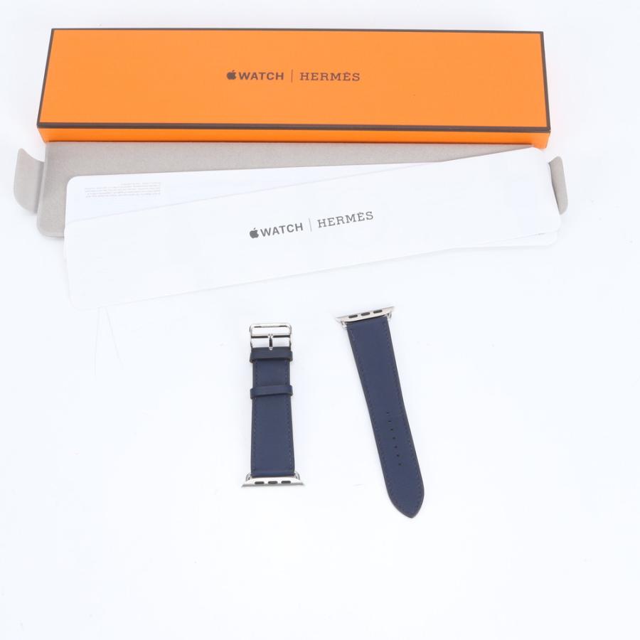 未使用 エルメス U 刻印 アップルウォッチ 替えバンド ベルト 45mm