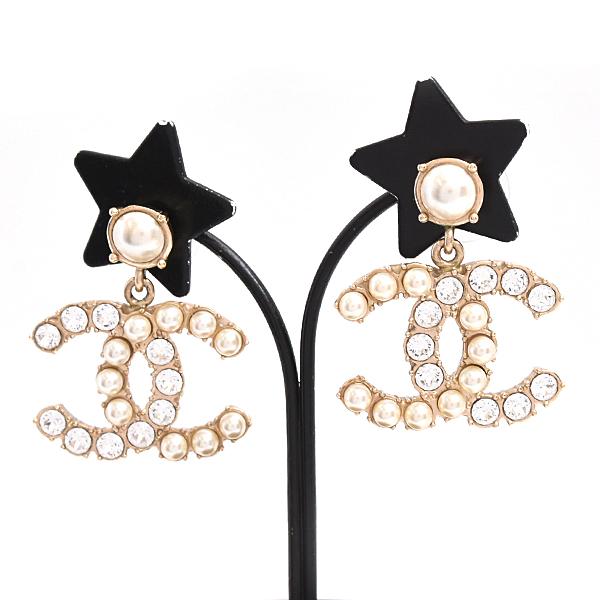 CHANEL（シャネル） ピアス レディース フェイクパール ラインストーン