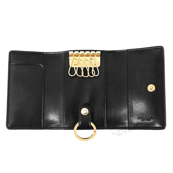 COACH（コーチ） キーケース レディース シグネチャー ブラウン