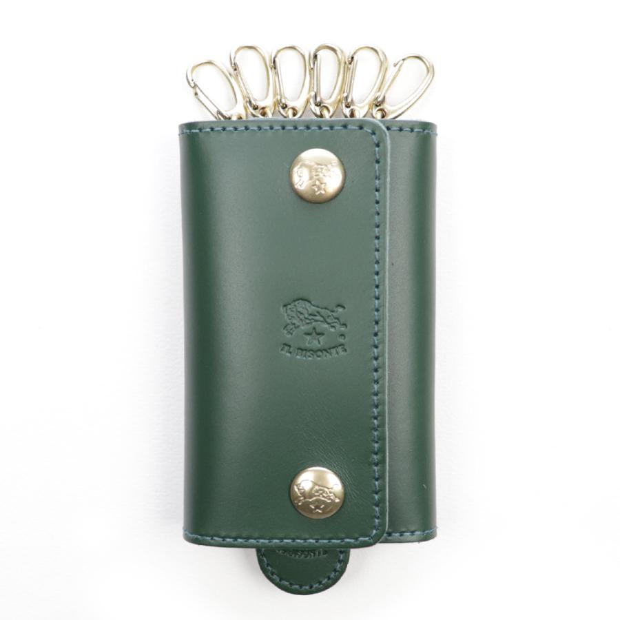 IL BISONTE（イルビゾンテ） キーケース 6連 キーリング付き