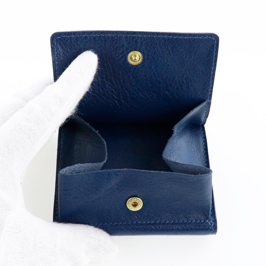 ショップ 新品 イルビゾンテ 本革 レザー 三つ折り 財布 ウォレット