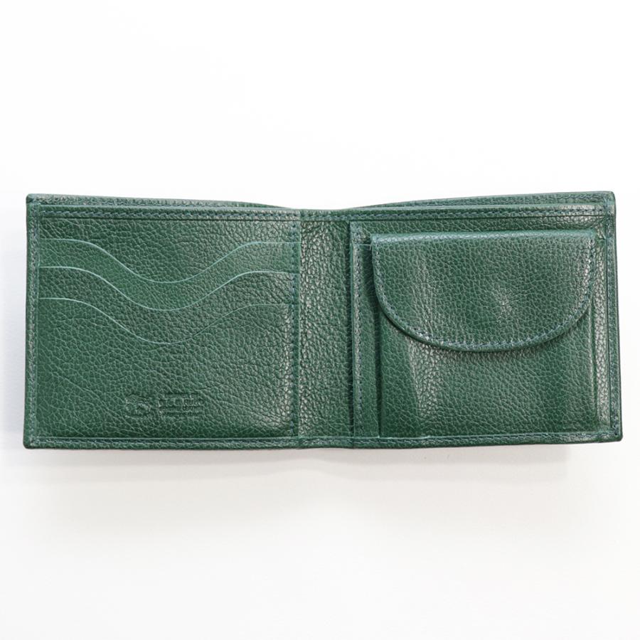 IL BISONTE（イルビゾンテ） 財布 二つ折り レザー 本革 小銭入れ