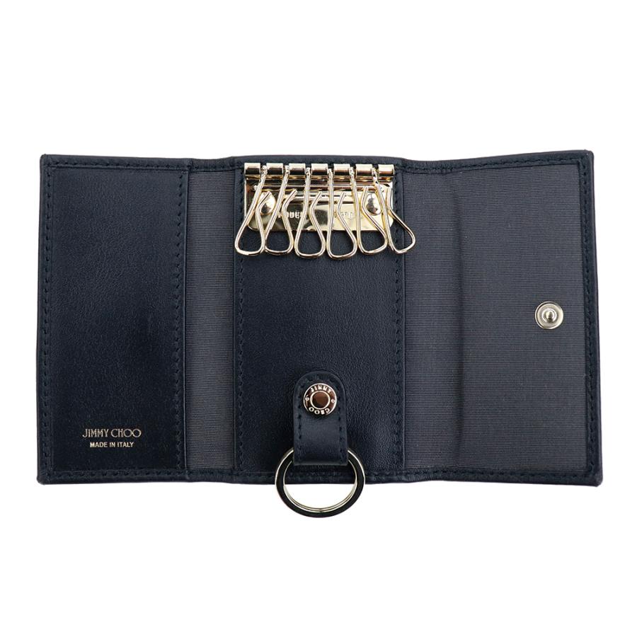 JIMMY CHOO / キーケース/レザー/BLK/メンズ// ホーウィック