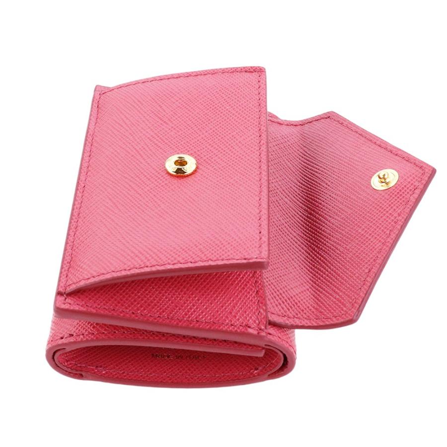 PRADA（プラダ） 財布 三つ折り PRADA SAFFIANO METAL 1MH021 QWA