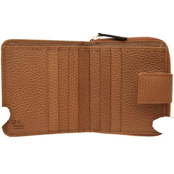 GUCCI グッチ 二つ折り財布 GGキャンバス プレゼント 【公式通販】