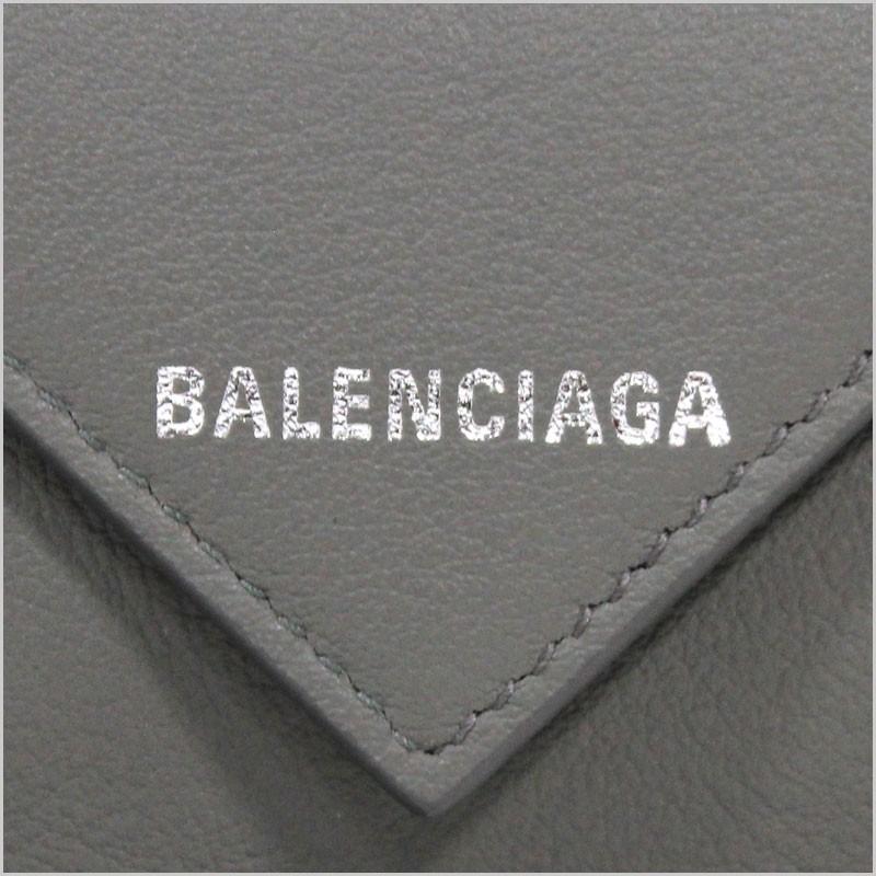 BALENCIAGA（バレンシアガ） ミニ財布 三つ折り財布 ペーパーミニ