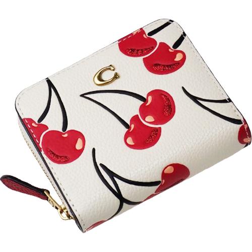 COACH（コーチ） 財布 アウトレット レディース 二つ折り 革 ミニ財布