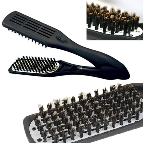 DENMAN（デンマン） 猪毛 ストレートブラシ D79 プロ用 ツインブラシ