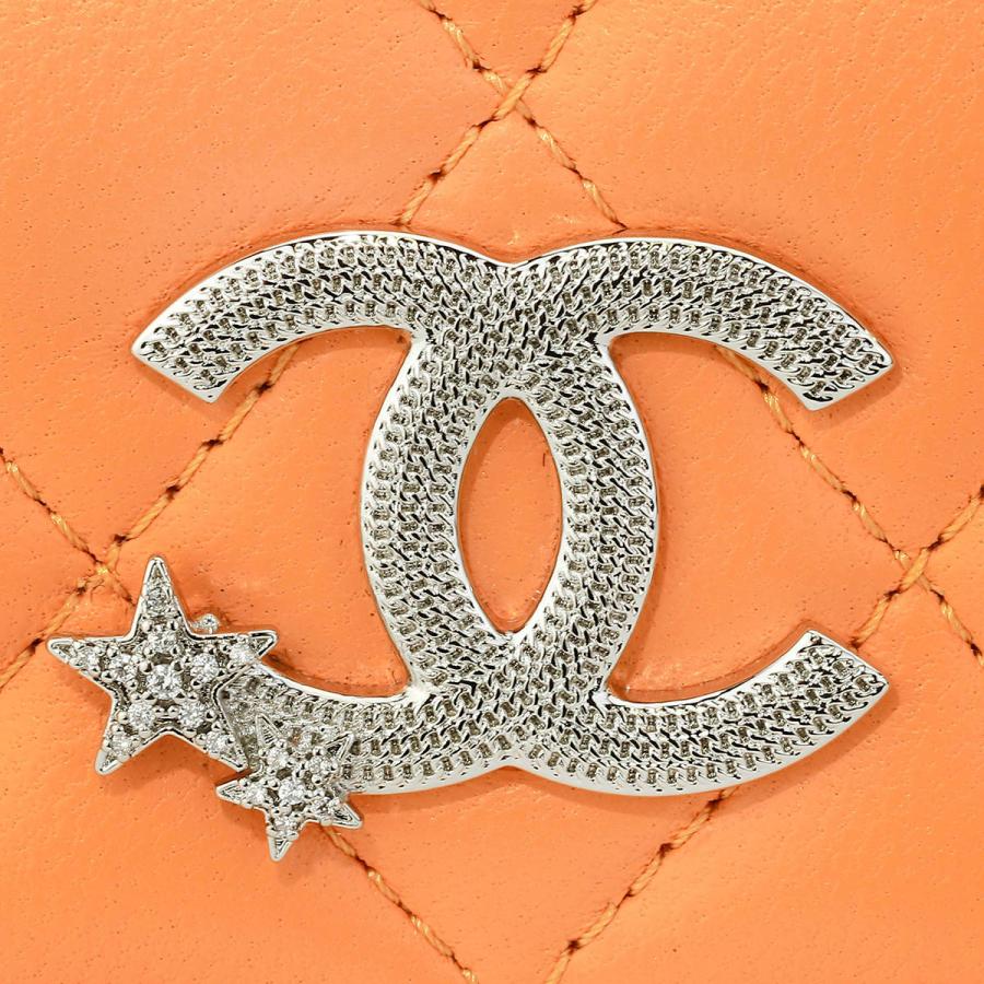 CHANEL（シャネル） 並行輸入 3つ折り財布 ラムスキン CHANEL SMALL