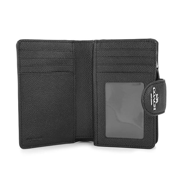 COACH（コーチ） 並行輸入 2つ折り財布 クロスグレイン 6390 SVDTV